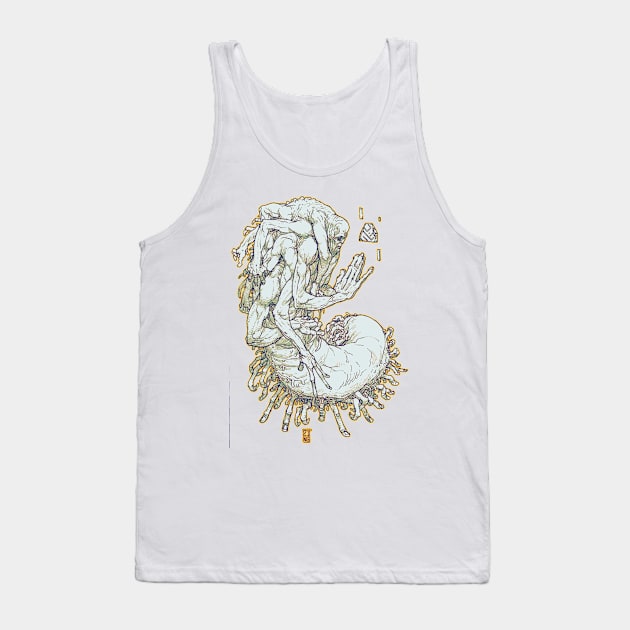 Praying Milipede (Color) Tank Top by FUELSTAINS